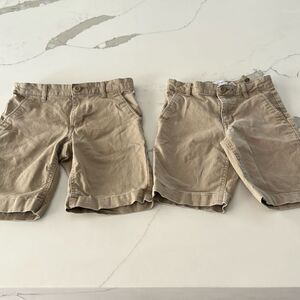 Bundle! Old Navy Uniform Tan Shorts. Size 8.